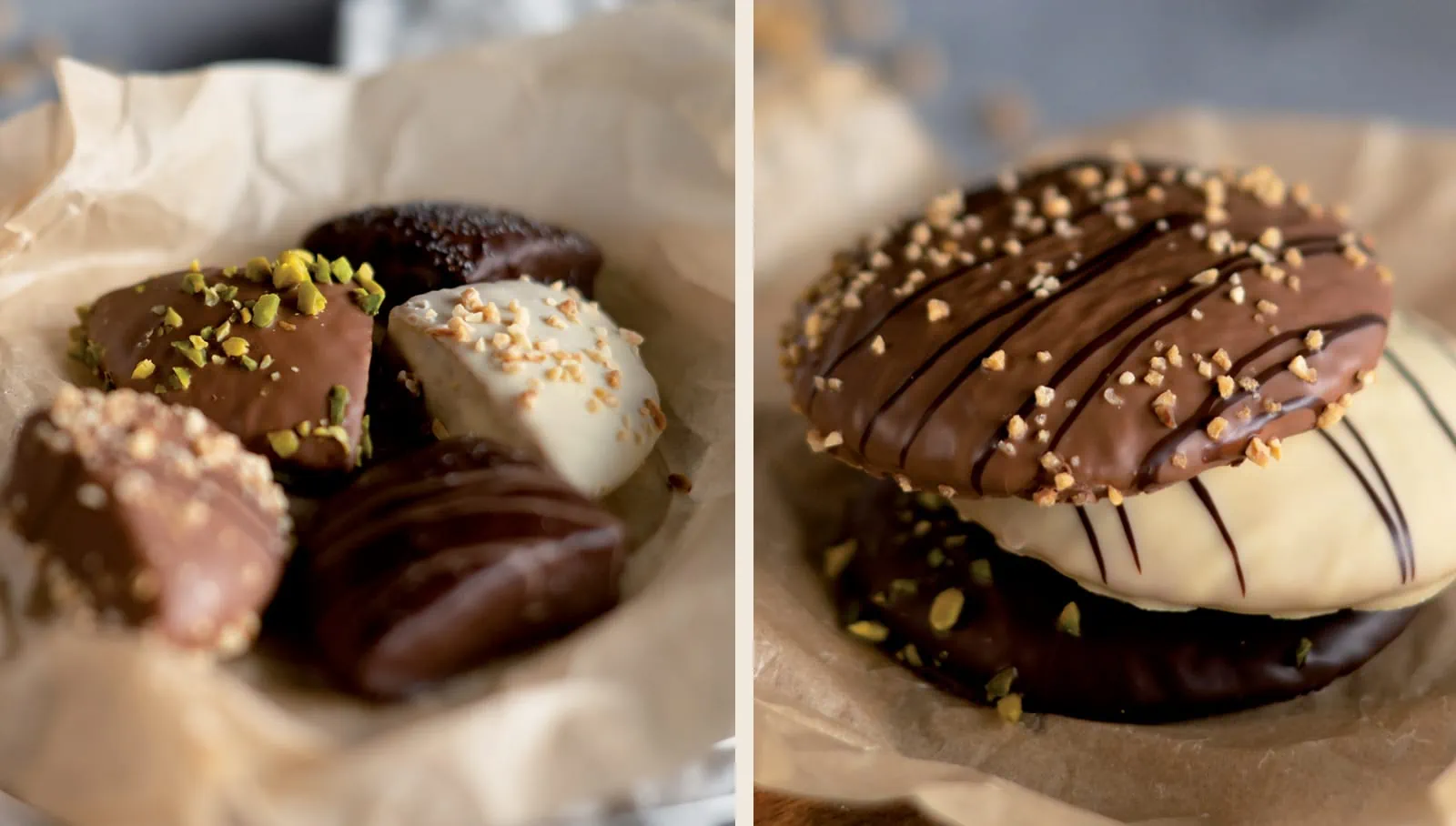 Lebkuchenspitzen Pralinen-Lebkuchen mit Bio-Dinkel. Auch als Lebkuchenspitzen