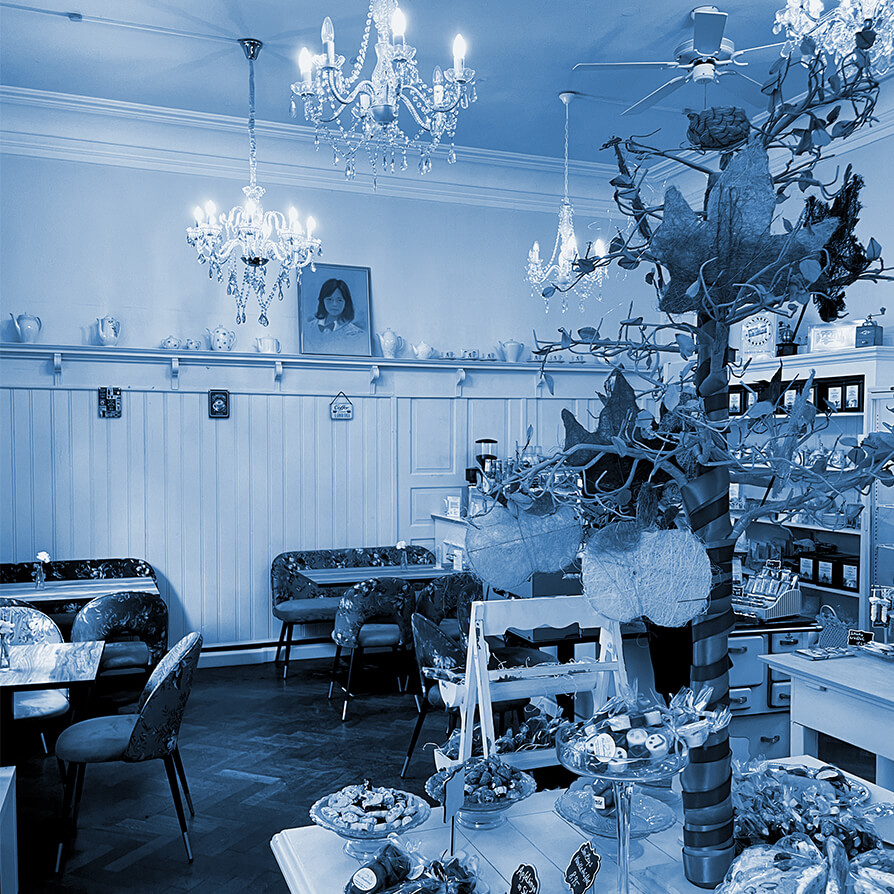 Wunderbares Café und Schokoladerie in Haidhausen Alex im Wunderland, ehemals Suesses Paradies